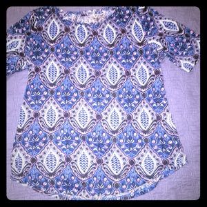 LOFT Printed Blouse